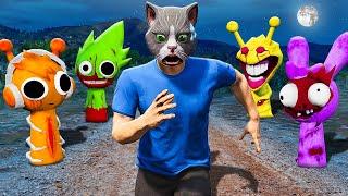 FOUND CURSED SPRUNKI AND UNCOVERED THEIR SECRET IN GTA 5! SPRUNKI INCREDIBOX!