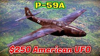 P-59A - THIS Is The UFO That Crashed At Roswell - Lowest BR Jet In Game [War Thunder]