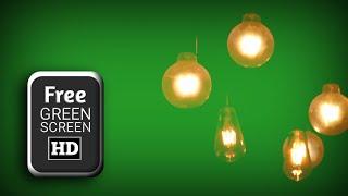 Green screen bulb effect | green screen bulb light | bulb green screen video | light green screen