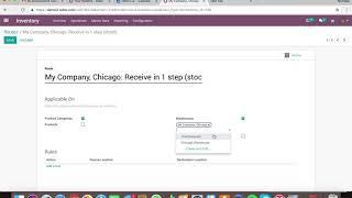 Odoo V12 - "no procurement rule found" - solution