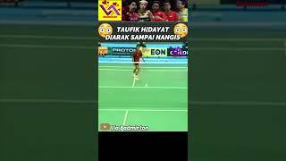 Penentu Taufik Hidayat digendong sambil nangis #badminton  #bwf
