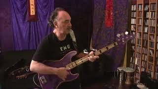 Bobby Vega showing off a '71 Jazz Bass with La Bella Strings mp4 online video cutter com