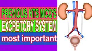 MCQ's On Excretory System | NTS MCQ's For Pharmacy Technician, Nursing, Lab Technician & Dispenser