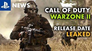 Call Of Duty Warzone 2 Release Date Leaked - PS5 News
