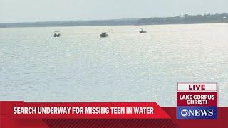 DEVELOPING: Search underway for 17-year-old at Lake Corpus Christi
