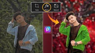 PicsArt background colour change & Bokeh effect photo editing | PicsArt photo editing