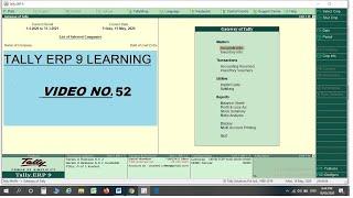 Tds in tally ERP 9, Automatic tds calculation, form 26Q preparation