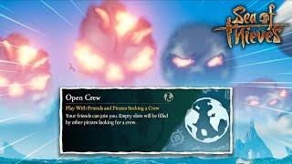 Open Crew in Sea of Thieves is PURE CHAOS