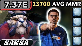 Rank 6 Saksa TUSK Soft Support Gameplay - Dota 2 Full Match Gameplay