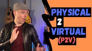 How to CONVERT A Physical PC or SERVER into a Virtual Machine | Physical to Virtual (P2V) in VMware