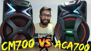 Caixa de som Mondial CM 700 700W Vs Amvox ACA 700 PANCADÃO 700W: Qual a melhor Opção? (Comparativo)