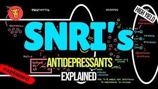 SNRI Mechanism of action Serotonin Norepinephrine Reuptake Inhibitors