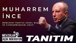 Mevzular Açık Mikrofon Tanıtım I 10. Bölüm: Muharrem İnce  (17 Nisan Pazartesi Yayında)