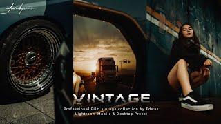 FREE DNG GIVEAWAY - vintage Film lightroom presets Tutorial #335