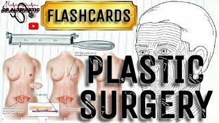 PLASTIC SURGERY FLASHCARDS l  SURGERY SERIES 2020 l RAPID REVIEW