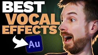 My Top 3 Vocal Effects in Adobe Audition [QUICK tutorial]