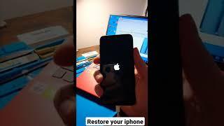 How to restore your iphone #phonerepair #iphone