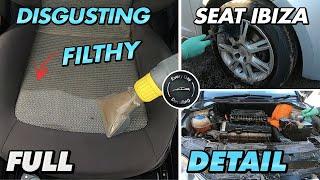 Surviving the filth! Deep cleaning a Seat Ibiza