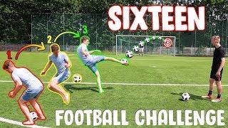 Wie hat er das gemacht? | SECHZEHN mit Lau, Sako [FOOTBALL CHALLENGE]