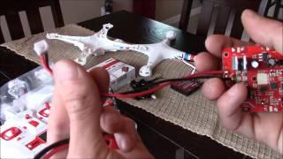 Syma X8 brushless conversion with stock RC - Step-by-step how to!