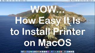 Simple Way to Install Printer All in One on MacOS