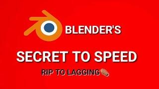 How To Increase Render Speed In Blender