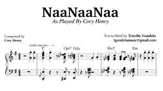 Cory Henry| NaaNaaNaa Piano Transcription