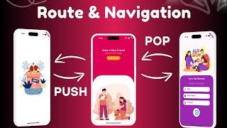 Navigation & Routes in Flutter | NamedRoutes | Pass Data