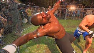 UFC 5 Backyard Mode Brutal Knockouts Compilation