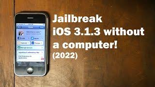 iOS 3.1.3 Jailbreak Tutorial (NO COMPUTER) (Working 2024)