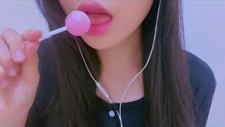 막대사탕 러버들이 좋아할 츄파춥스 이팅 사운드 Asmr Lollipop Eating Mouth Sounds