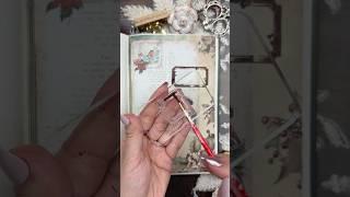 Vintage Christmas ️ ASMR Scrapbook Journal With Me using FerrisWheelPress NEW Port Pirouette INK