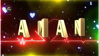 3D Aman Name Video ||Aman Name Art Video in 3D ||Aman नाम का वीडियो 3D में ।।3D Aman Name Art ..