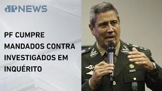 Braga Netto é preso pela Polícia Federal no Rio de Janeiro neste sábado (14)