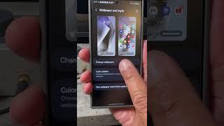 How To Setup Photo Ambient Wallpaper: Galaxy S24 Ultra