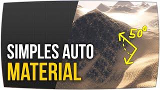 Simples Landscape Auto-Material für Hänge / Felsen ► Unreal Engine 5 Tutorial #UE5