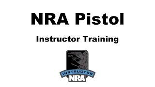 NRA Pistol Instructor Training Pre-Course Qualifications