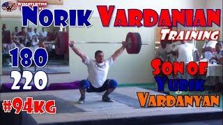 Norik Vardanian (USA, 94KG) | Olympic Weightlifting Training | Motivation