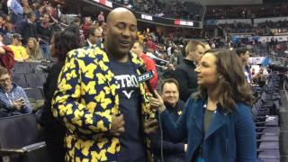 Michigan Fan Shomari Stone Talks Wolverines Good Luck Jacket