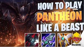 WILD RIFT | How To Play Pantheon Like a BEAST! | Challenger Pantheon Gameplay | Guide & Build