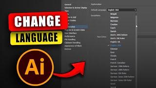 How to Change Language in Adobe Illustrator (2024)