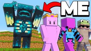 Minecraft Manhunt, But If You Kill A Mob You Become It...