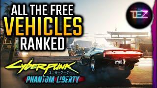 25 Free Cars and Bikes in Cyberpunk 2077 - Link to updated version in description.