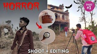 How I made this Dangerous Bollywood HORROR Scene at 89 years OLD House || Horror Video Shoot & Edit