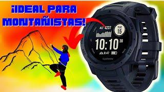 Características del GARMIN INSTINCT/ Un RELOJ INTELIGENTE con ALTIMETRO