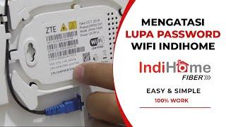 Cara Mengatasi LUPA PASSWORD WiFi Indihome