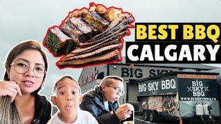 Sobrang SARAP Ng SMOKED MEAT Nila Dito Sa BIG SKY BBQ | BUHAY CANADA