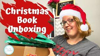 Christmas Book Outlet & Thrift Books Haul || Homeschool Christmas Books Unboxing