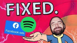 QUICK FIX: No Real Spotify Streams From Facebook Ads