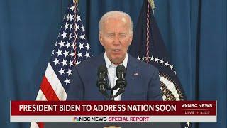 President Joe Biden addresses nation after Trump rally shooting | Full remarks